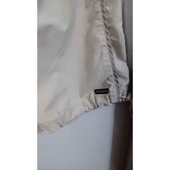 Athleta 8 Tan Cargo Pocket Outdoor Hiking Camping Casual Pants - Picture 3 of 7